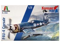 1453 Italeri Американский истребитель Vought F4U-4 Corsair Война в Корее (1:72)