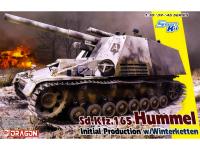 6876 Dragon Немецкая САУ Sd.Kfz.165 Hummel с гусеницами Winterketten (1:35)