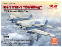 48260 ICM Немецкий буксировщик планеров He 111Z-1 Zwilling, II МВ (1:48)