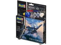 63955 Revell Подарочный набор. Американский истребитель F4U-4 Corsair (1:72)