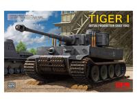 RM-5075 RFM Немецкий тяжелый танк Tiger I 100# первой серии, ранний 1943 г (1:35)