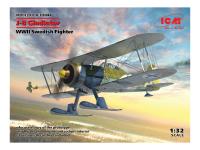 32044 ICM Истребитель ВВС Швеции J-8 Gladiator (1:32)