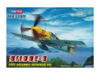 80253 HobbyBoss Истребитель Bf109E-3, Easy Assembly (1:72)