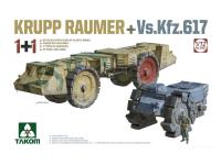 5007 Takom Машины разминирования Krupp Raumer и Vs.Kfz. 617 (1:72)