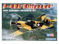 80250 Hobby Boss Самолёт Curtiss P-40E Kittihawk (1:72)