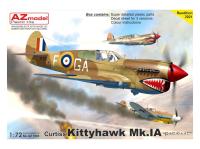 AZ7693 AZ Model Истребитель Kittyhawk Mk.Ia "RAF/SAAF" (1:72)