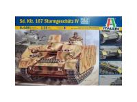 6491 Italeri Немецкая самоходно-артиллерийская установка Sd.Kfz.167 Sturmgeschütz IV (1:35)