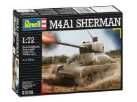 03196 Revell Американский средний танк M4A1 Sherman (1:72)