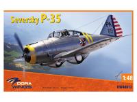 DW48012 Dora Wings Американский истребитель Seversky P-35 (1:48)