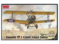 Rod052 Roden Британский одноместный истребитель Sopwith Camel TF.1 (1:72)