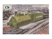 UM2-684 UMMT Бронепоезд Красной Армии "Козьма Минин" (1:72)