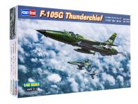 80333 HobbyBoss Истребитель-бомбардировщик F-105G Thunderchief (1:48)