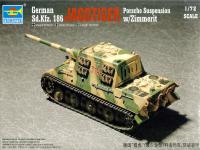 07294 Trumpeter Немецкий танк Sd.Kfz.186 JagdTiger (Porsche production) w/Zimmerit coat (1:72)