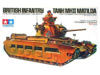 35024 Tamiya Английский танк Matilda Mk II (1:35)