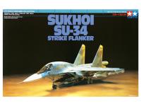 60743 Tamiya Российский сверхзвуковой истребитель-бомбардировщик Sukhoi SU-34 (1:72)