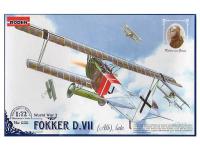 Rod035 Roden Лёгкий манёвренный истребитель Fokker D.VII (1:72)