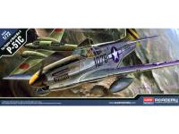 12441 Academy Американсий истребитель P-51C (1:72)