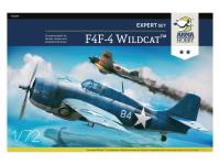 AH70047 Arma Hobby Истребитель F4F-4 Wildcat Expert Set (1:72)