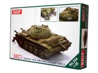 SK-224 SKIF Танк 55C1 «Бублина» с минным тралом КМТ-6 (1:35)