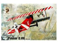 Rod420 Roden Легкий скоростной истребитель Fokker D.VII (OAW-Early) (1:48)