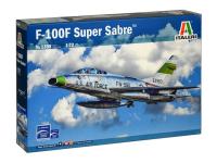 1398 Italeri Самолёт F-100F Super Sabre (1:72)