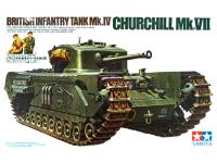 35210 Tamiya Английский тяжелый пехотный танк Mk.IV Churchill Mk.VII (1:35)