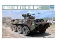 01595 Trumpeter Российский бронетранспортер БТР-80A (1:35)