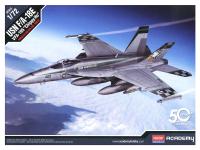 12565 Academy Американский палубный истребитель F/A-18E Super Hornet VFA-195 "Chippy Ho" (1:72)