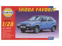 0970 Smer Автомобиль Skoda Favorit (Kliklak) (1:28)