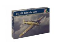 2711 Italeri Итальянский истребитель Macchi MC.200 Saetta 2a serie (1:48)