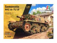 6569 Italeri Итальянская САУ Semovente M42 da 75/18 (1:35)