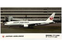 10714 Hasegawa Пассажирский самолет JAL B777-200 (new logo) (1:200)