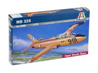 1308 Italeri итальянский учебно-тренировочный самолёт MB 326 (1:72)