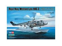 87237 HobbyBoss Противолодочный вертолёт Royal Navy Westland Lynx HAS.3 (1:72)