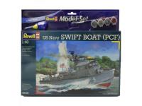 65122 Revell Подарочный набор со сборной моделью патрульного катера ВМС США (1:48)