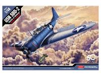 12335 Academy Пикирующий бомбардировщик SBD-2 Dauntless "Мидуэй" (1:48)