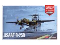 12336 Academy Бомбардировщик USAAF B-25B Battle of Midway 80th Anniversary (1:48)