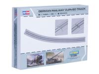 82910 HobbyBoss Набор: жд-рельсы German Railway Curved Track (1:72)