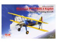 32050 ICM Американский учебный самолет Stearman PT-17/N2S-3 Kaydet (1:32)