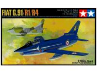 61610 Tamiya Итальянский лёгкий истребитель Fiat G.91/R1/R4 (1:100)