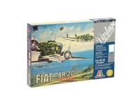 103 Italeri Итальянский бомбардировщик Fiat BR.20 Cicogna (1:72)