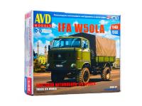 1568 AVD Models Бортовой автомобиль IFA W50LA (с тентом) (1:43)