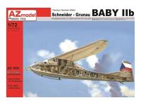 AZ7605 AZ Model Планер Schneider Grunau Baby IIb CZ (1:72)