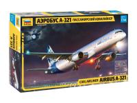 7017 Звезда Самолет "Аэробус А-321" (1:144)