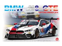 NU-24010 NuNu Model Kit Автомобиль BMW M8 GTE 2019 24 Hours of Daytona Winner (1:24)