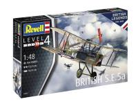 03907 Revell Британский боевой биплан British S.E. 5a (1:48)