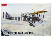 Rod423 Roden Британский самолёт-бомбардировщик De Havilland D.H.9 (1:48)