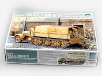 01507 Trumpeter Немецкий 8-тонный транспортер Sd.Kfz.7 KM m 11 (поздняя версия) (1:35)