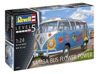 07050 Revell Автомобиль Samba T1 "Flower Power" (1:24)