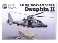 KH80108 Kitty Hawk Многоцелевой вертолёт Sa. 365F "Dauphin 2" (1:48)